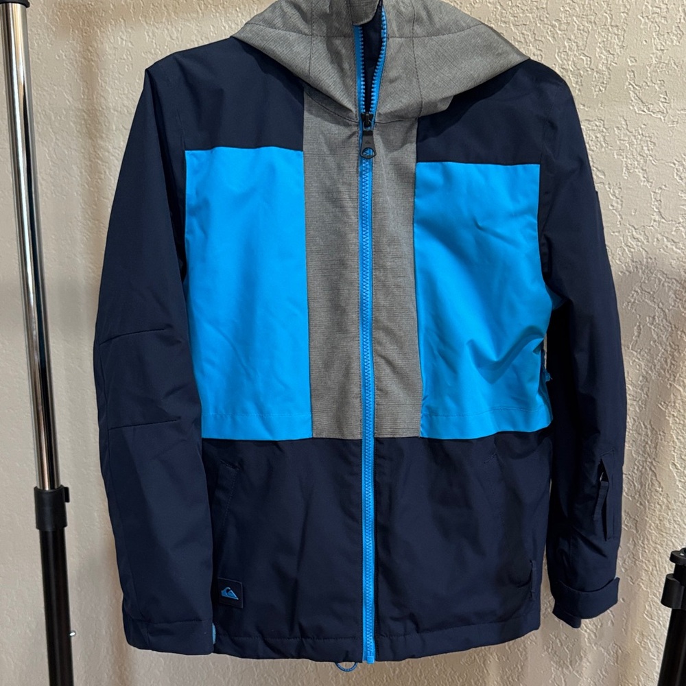 Quiksilver Kids Jacket - Blue and Gray